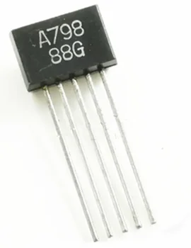 1PCS~5VNT/DAUG 2SA798 SA798 A798 In-line ZIP-5 tranzistorius