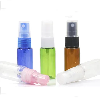 Purškimo Bpttle 15ml Tuščių Plastikinių Butelių Kosmetikos Konteinerių Skaidrus Purškalas Pakuotės 15ml Tuščias Mėlyna Žalia Purškimo Packaging50pcs
